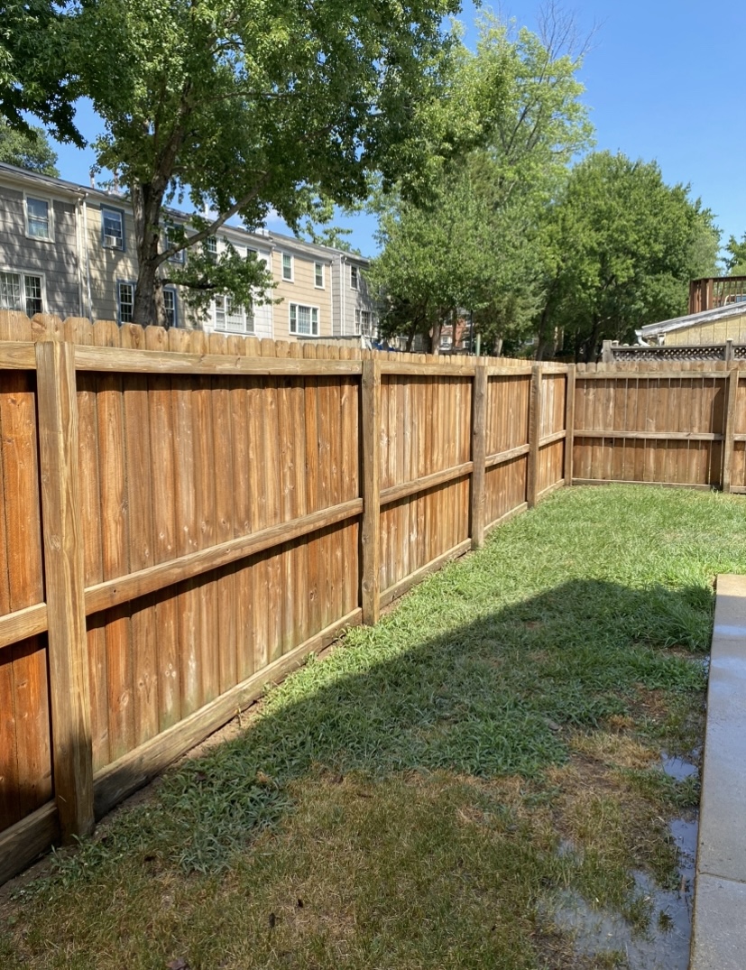 Fence Power Washing and Restoration in Alexandria, VA